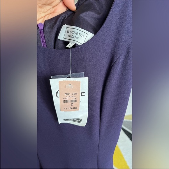 Vintage dress purple - Picture 7 of 10